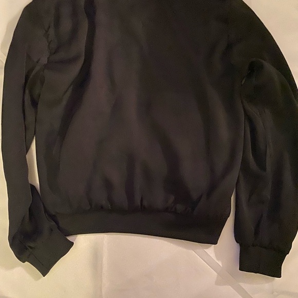 STELLA & Dot Reservable Bomber in Leopard Sz Small - Picture 5 of 7